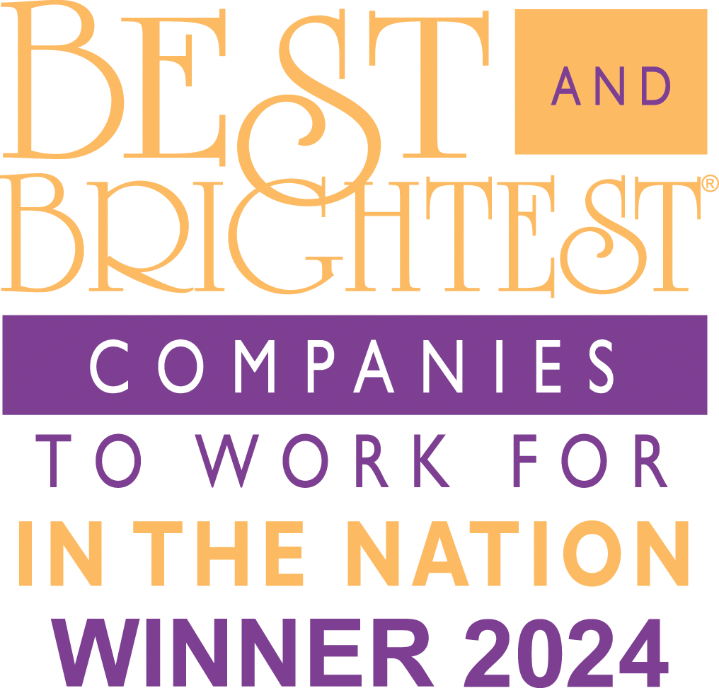 2024 Winner for Best and Brightest Companies to Work for in the Nation badge.